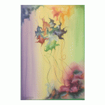 The pride flower 2, 15×22 inch, watercolours SKU 4088 (1)